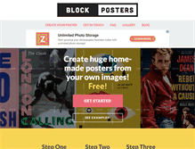 Tablet Screenshot of blockposters.com